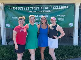 Steven Tompkins Memorial Golf Scramble participants